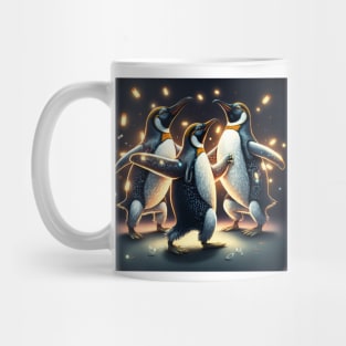 Happy dancing penguins Mug